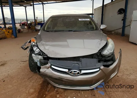 2013 Hyundai Elantra Gls z USA, uszkodzony, nr VIN 5NPDH4AE0DH253260